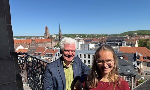 Trompeterin Sophie Rüth -  erste Türmerin im Saarland