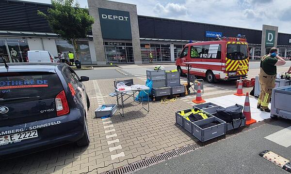 Der Einsatz am Citycenter dauerte mehrere Stunden.