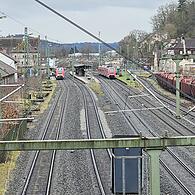 Bahnhof KronachJahreswechsel 2024/25