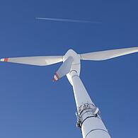 Seit dem Jahr 2000 ist das Windrad in Kasberg in Betrieb.