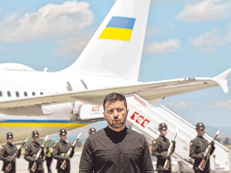 Der ukrainische Präsident Wolodymyr Selenskyj war nach Ankara gereist. Doch nach Istanbul musste seine Delegation ohne ihn. Putin war nicht erschienen.