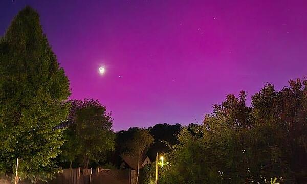 Polarlichter über Kronach 2024Polarlichter über Kronach