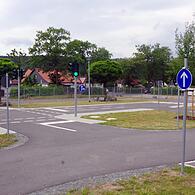 Der neue Verkehrsübungsplatz wird modernsten Ansprüchen gerecht.