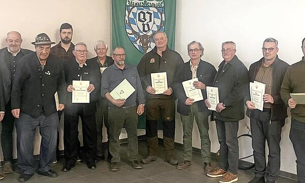 Die Ehrung verdienter Mitglieder war ein Höhepunkt der Jahresversammlung der Kreisgruppe Forchheim.
