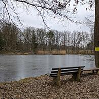 Der Windseller See bei Reichenbach ist ein Biotop: Beobachten ja, baden verboten!