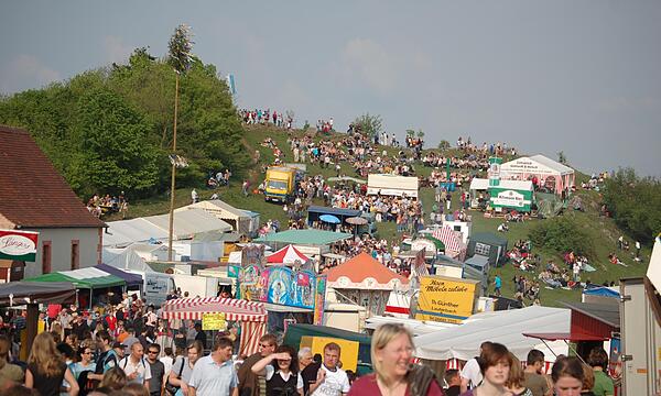 Am Wochenende wird es zum Walberlafest wieder voll auf dem Walberla.