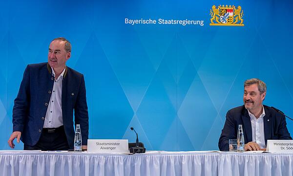 Abschluss Klausurtagung des bayerischen Kabinetts