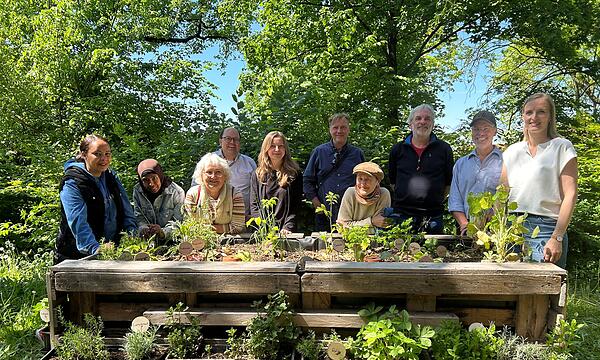 Zeigen, wie leicht Naturschutz sein kann: Contakt-Garten in Coburg eröffnet