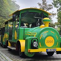 Die Gecko-Bahn schreckt auch vor Umleitungen nicht zurück.