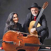 Das Duo Ariana Burstein und Roberto Legnani musiziert am Sonntag in Ermreuth.