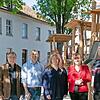 Strahlende Gesichter bei der Einweihung des neuen Spielplatzes im Don Bosco-Hort.