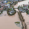 Hochwasser Landkreis Bamberg In Reckendorf (Landkreis Bamberg) hat sich die Hochwasserlage am Donnerstag (04.01.2024) zugespitzt.
