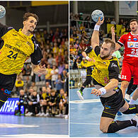 Mikael Helmersson und Bartolomiej Bis vertreten den HSC Coburg bei der Handball-WM 2025.