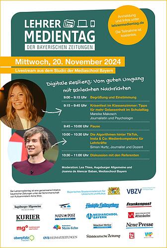 Flyer Lehrermedientag 2024