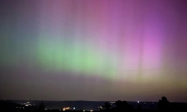 Polarlichter über Kronach 2024Polarlichter über Kronach