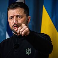 Ukrainischer Präsident Selenskyj in Norwegen