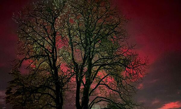 Polarlichter über Kronach Oktober 2024Polarlichter über Kronach Oktober 2024