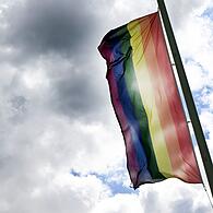 Regenbogenflagge des CSD