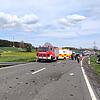 Zu einem schweren Unfall kam es auf der B 85 bei Stockheim Zu einem schweren Unfall kam es auf der B 85 bei Stockheim
