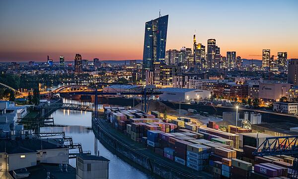 Bankenskyline Frankfurt