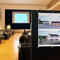 Neben den Fachvorträgen gab es auch Illustrationen zu den einzelnen Fachthemen beim Energieforum.
