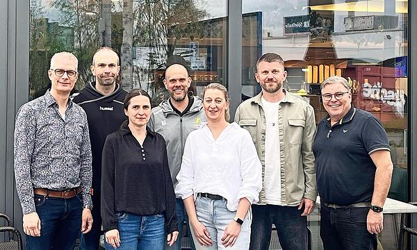 Sie bilden den neuen Vorstand des HC Forchheim.