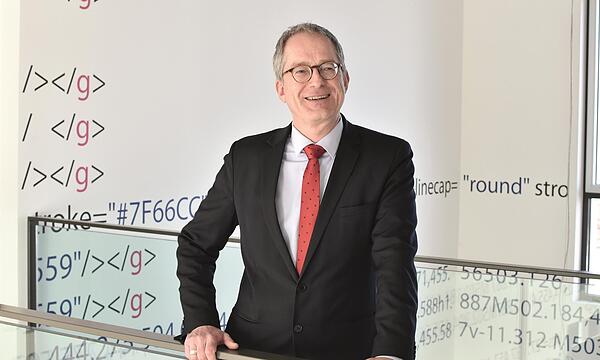 Präsident Stefan Leible kann sich über Top-Rankings seiner Uni freuen.