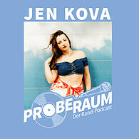Jen Kova, Sängerin aus Bamberg im neuen Podcast "Proberaum"