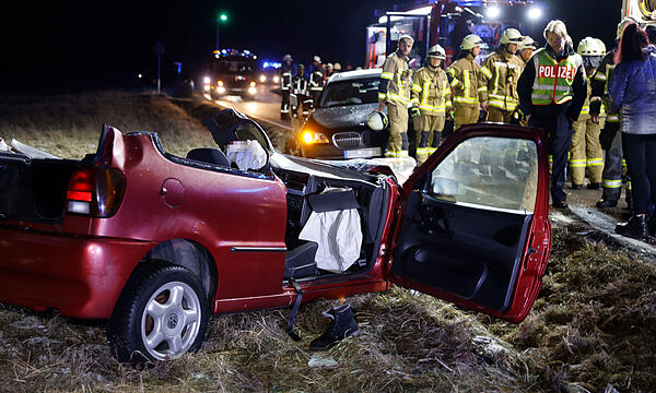 Schwerer Unfall zwischen Buch und Gremsdorf