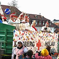 Der BRK-Elferrat war am Tag nach dem Rosenmontagsball erneut in bester Faschingsstimmung.