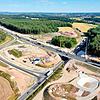 Die Anschlussstelle Höchstadt-Nord (Blickrichtung Höchstadt) ist eine der großen Baustellen entlang der A 3. Die Anschlussstelle Höchstadt-Nord (Blickrichtung Höchstadt) ist eine der großen Baustellen entlang der A 3.
