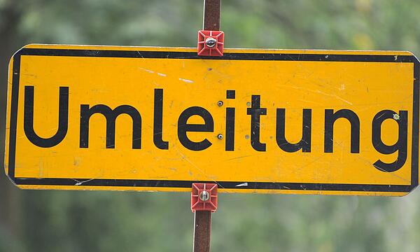 Straßensperrung