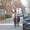 Die Universitätsstraße in Erlangen.