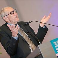 Konrad Liessmann sondierte bei der 35.  Bamberger Hegelwoche das Feld von Lüge und Wahrheit.
