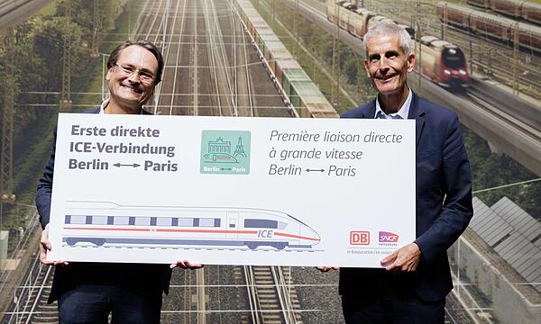 Vorstellung Bahnverbindung Berlin - Paris