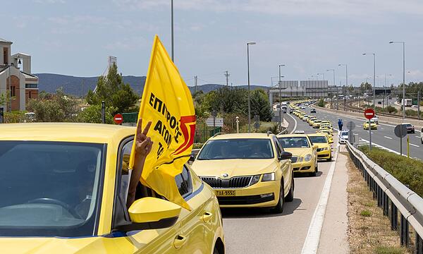 48-stündiger Taxi-Streik in Athen