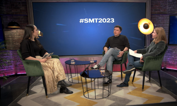 Bei den Schülermedientagen diskutieren Medienprofis in Live-Talks mit Schülerinnen und Schülern.