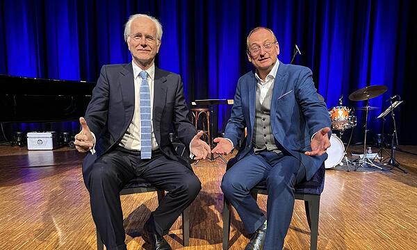 Harald Schmidt und Volker Heißmann sind am 15. November beim Kissinger Kabarettherbst dabei.