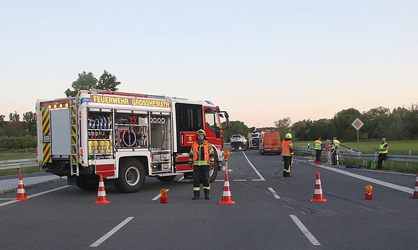 Schwerer Unfall auf der B4 bei Großheirath: Lebensgefahr