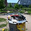 Nicht nur auf der Erba-Insel stapelt sich Verpackungsmüll. Die Stadt Bamberg will nun eine Steuer auf Einweg-Hüllen nach Tübinger Vorbild erheben.