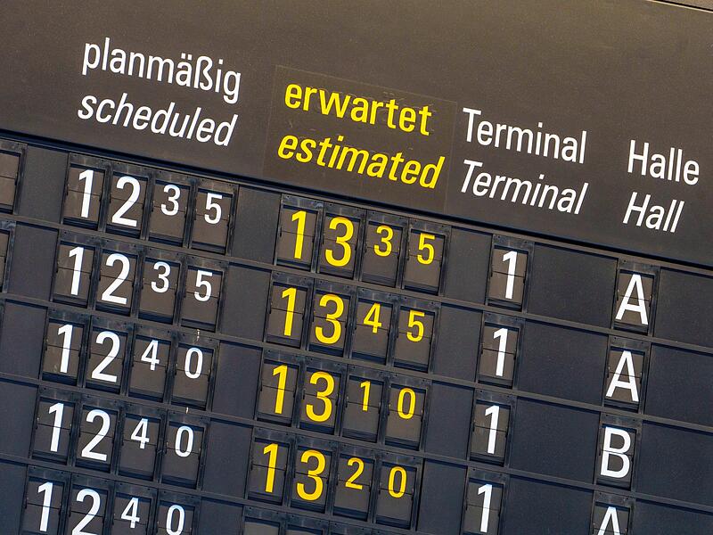 Erhebliche Verzögerungen und Ausfälle am Flughafen Frankfurt