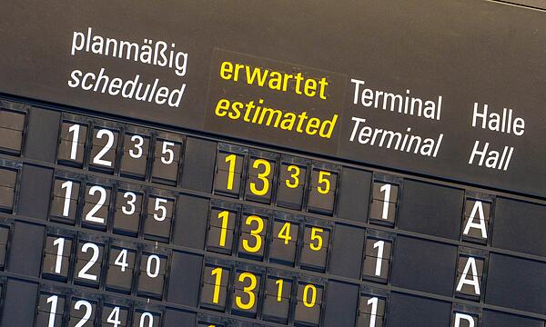 Erhebliche Verzögerungen und Ausfälle am Flughafen Frankfurt