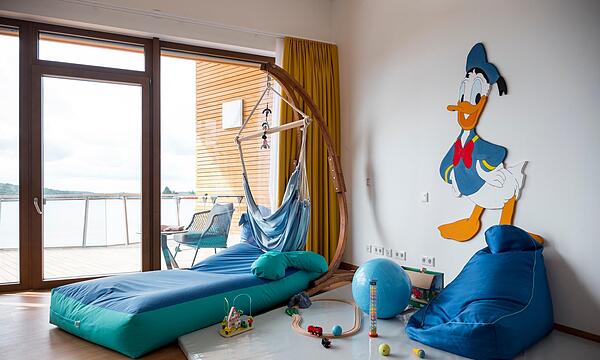 Ein Spielzimmer im Kinder- und Jugendhospiz Sternenzelt