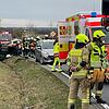 Das Auto blieb im Graben liegen, der Fahrer wurde dabei leicht verletzt. Das Auto blieb im Graben liegen, der Fahrer wurde dabei leicht verletzt.