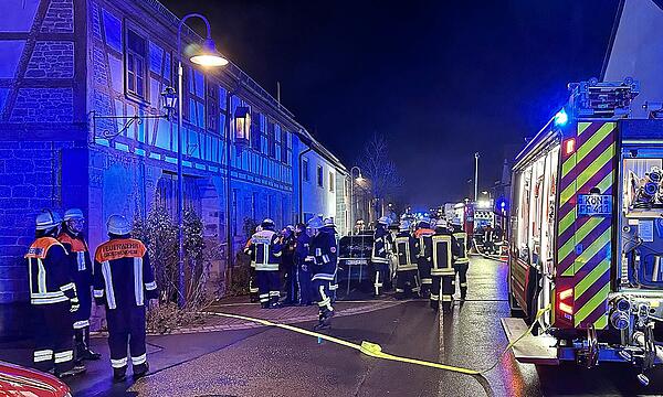 Großbrand in Großbardorf