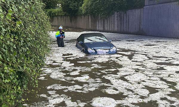 Unwetter im Allgäu