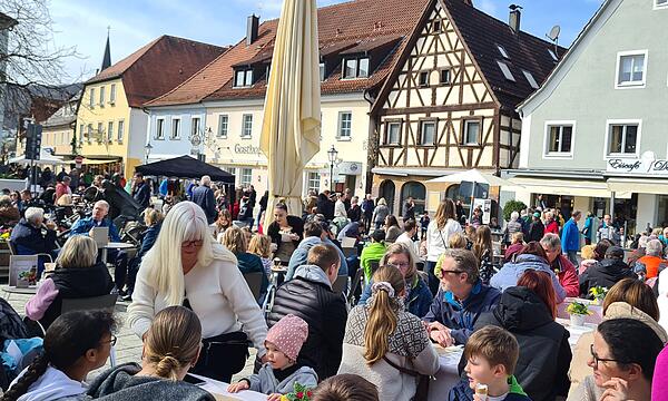 Eindrücke vom Frühlingsmarkt in Ebermannstadt 2024Frühlingsmarkt Ebermannstadt 2024