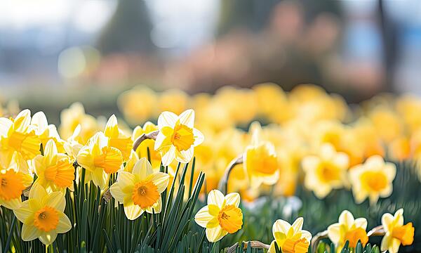 Leuchtend gelb strahlen die Osterglocken im Frühjahr in viele Wohnungen und Gärten. Doch man muss mit der Narzissenart vorsichtig umgehen: Ihre Pflanzenteile und sogar das Blumenwasser aus der Vase sind giftig. Meist kommt es durch die Verwechslung der Zwiebel mit einer Küchenzwiebel zu einer Vergiftung, vereinzelt durch Verzehr von ganzen Pflanzen von Kindern oder Haustieren.