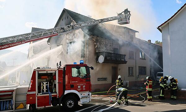 Wohnhausbrand in Klingenberg