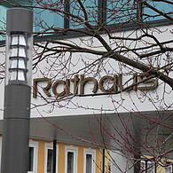 Stadt Neustadt bei Coburg (NEC) - Kreis Coburg - Rathaus - Detailansicht - Schriftzug
